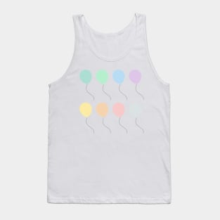 Pastel Balloons Tank Top